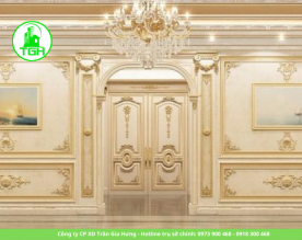 Công Trình Thi Công Phào Chỉ Biệt Thự Q7 Đẳng Cấp